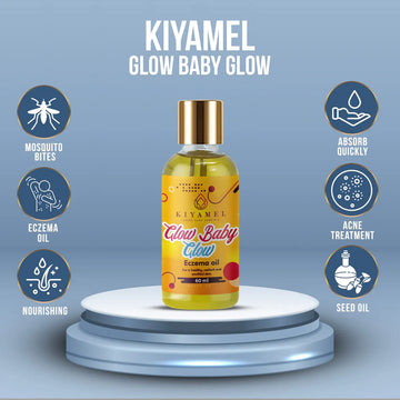 Kiyamel Glow Baby Glow - Aceite Hidratante Orgánico De Joj.