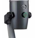 Micrófono Blue Yeti Nano Condensador Omnidireccional color shadow greyS