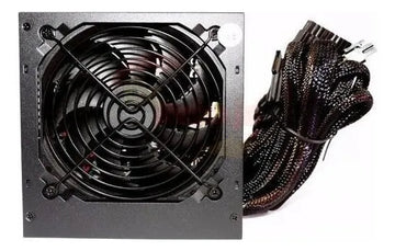Uf-550w Fuente De Poder Bronze 80 Plus 550w Reales Iconnex Negro