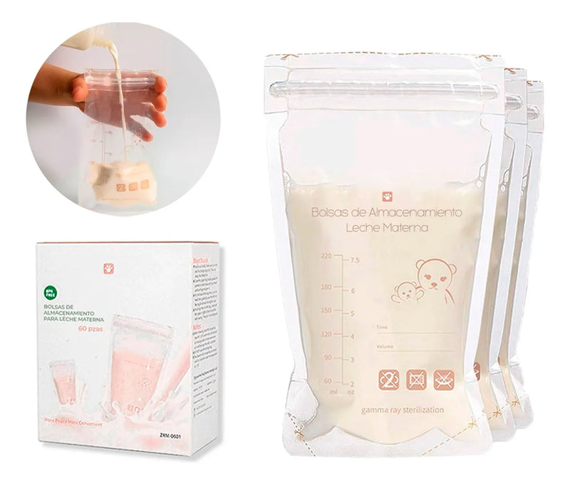 Cmbear Breastmilk Storage 60 unidades