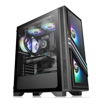 Gabinete Gamer Thermaltake Versa T35 Vidrio Templado Tg Rgb