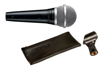Micrófono Dinámico Shure Pga48 Vocal Cardioide Profesional Color Negro