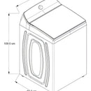 Lavadora automática Whirlpool hasta 22kg color blanco