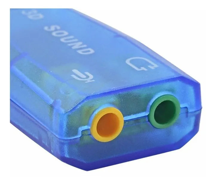 Tarjeta De Sonido 5.1 Externa Usb 2.0 Audio Y Sonido