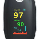 Kit De Salud Tensiómetro Recargable+termómetro+oximetro Blanco Con Negro