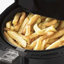 Freidora Sin Aceite Olla Air Fryer 7 Litros Extragrande Negro