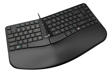 Teclado Genius Ergo Kb-700 Teclado Negro Idioma Español Latinoamérica