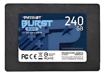 Unidad Ssd Patriot Burst 2.5 240gb Pbe240gs25ssdr Negro
