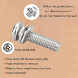 Tornillos De Acero Inoxidable Para Air Fryer 6qt Instants Vo