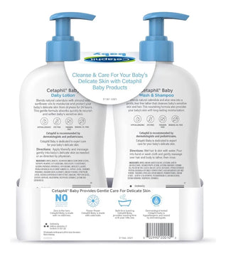 Kit Cetaphil Bebe Loción Y Shampoo Original