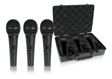 Micrófonos Behringer Ultravoice XM1800S Dinámico Supercardioide color negroS