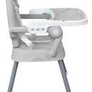 Silla Comedor Bebe 3en1 Happy Baby Azul Cp7000 Color Gris