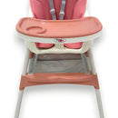 Silla De Comer 3 En 1 Kidshop Cy006 Plegable Rosado
