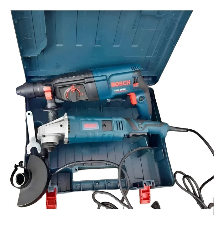 Combo Taladro Rotmartillo + Pulidora Verde Oscuro 60