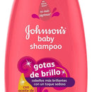Shampoo Johnson's Baby Gotas de Brillo de aceite de argán en botella de 200mL por 1 unidad