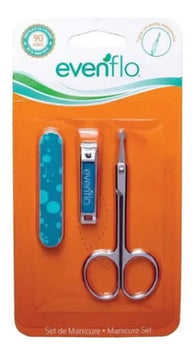 Set Manicure Para Bebe Evenflo 5266 Tijeras Cortauñas Lima