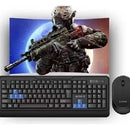 Kit De Teclado Y Mouse Inalámbrico Español M900 Color del mouse Negro Color del teclado Negro