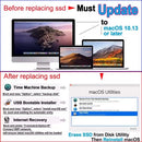 Ssd 512 Gb M.2 Nvme Pcie Compatible Macbook Pro Retina Air Negro