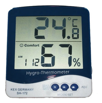 Termohigrómetro Digital Kex Con Certificado De Calibracion