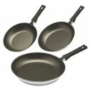 Juego Sartenes Imusa X 3 Piezas 18-20-24 Cm Antiadherente Negro