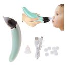 Aspirador Nasal Eléctrico Para Bebés Para Limpieza De Nariz Verde Claro