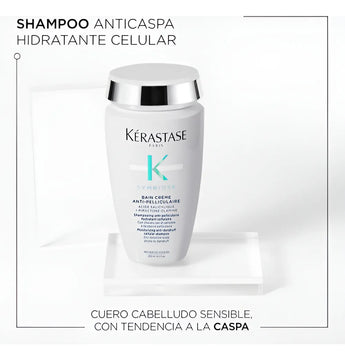 Bain Creme Anti-pelliculaire Kérastase Anticaspa 250ml Symbiose