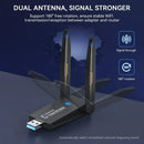 Adaptador Wifi 5ghz Usb 3.0 Dual 5g 1300mbps + Bluetooth 5.0