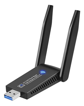Adaptador Wifi 5ghz Usb 3.0 Dual 5g 1300mbps + Bluetooth 5.0