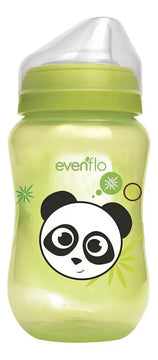 Vaso Entrenador Evenflo 5495 Pets Boquilla Suave 270ml/9oz Color Pinguino-rosa