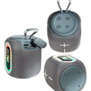 Parlante Altavoz Portátil Bluetooth Tws Envolvente Y Potente Negro