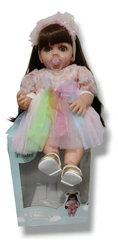 Reborn Muñeca Real Con Sonidos, Llora, Rie, Ronca, Balbucea