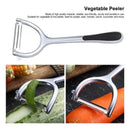 Pelador Papas Frutas Verduras Aleación Utensilios De Cocina Plateado