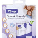 Bolsas Recolectoras Lactancia Leche Materna X12 Con Adaptado