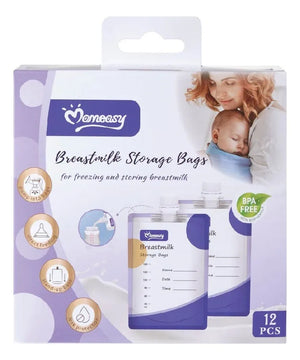 Bolsas Recolectoras Lactancia Leche Materna X12 Con Adaptado