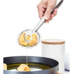 Colador Aceite Freir Escurridor Cocina En Malla Inoxidable Plateado