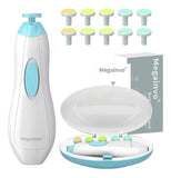 Cortauñas Eléctrico Para Bebés Con Luz Led Y Lima De Uñas Se