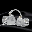 Auriculares in-ear gamer inalámbricos KZ Gamer DQ6 silver