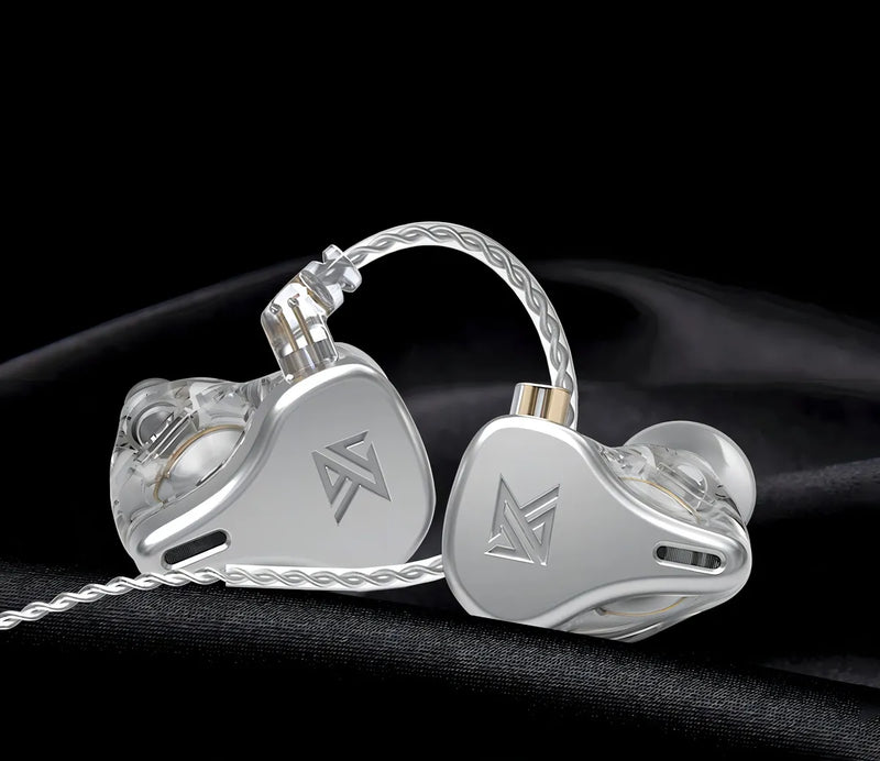 Auriculares in-ear gamer inalámbricos KZ Gamer DQ6 silver
