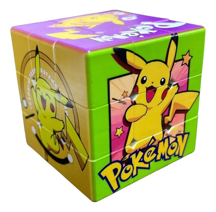 Cubos Rubiks Surtidos Diseños Hermosos Piñateria Sorpresas Pokemon-pikachu