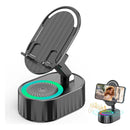 Soporte De Telefono Con Audio Por Induccion + Bluetooth +luz Disponible