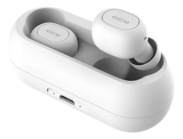 Auriculares in-ear gamer inalámbricos QCY Bluetooth T1C QCY T1C blanco