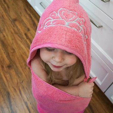 Toalla Para Ni&ntilde;as/beb&eacute;s, Princesa Con Capucha,