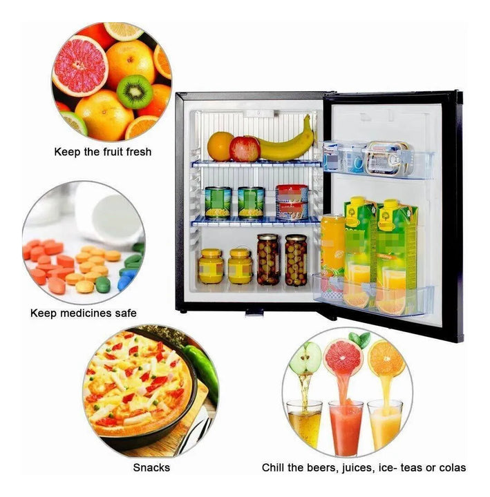 Mini Nevera Smad Capacidad 1.4 Pies Cúbicos De 12v Para
