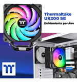 Disipador Aire Pc Fan Cooler Cpu Lga 1700 Am5 1200 Am4 Argb