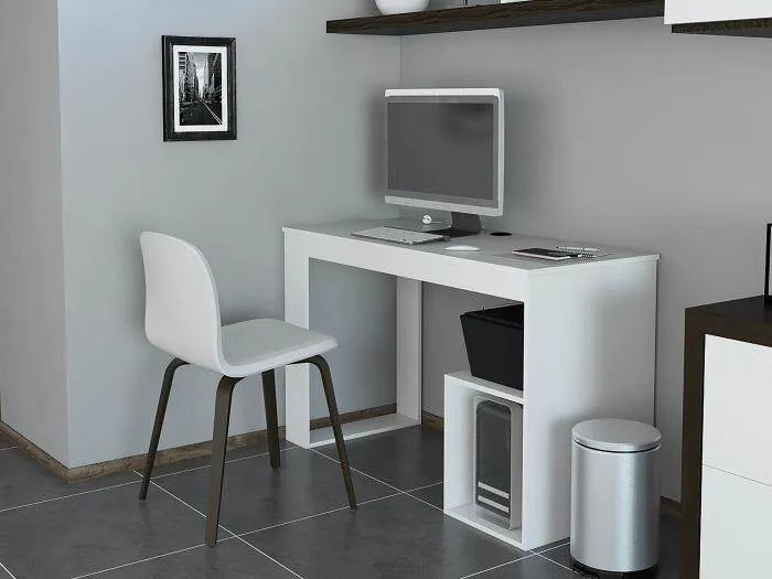 Escritorio RTA MueblesAstana madera aglomerada de 120cm x 73.5cm x 50cm blanco