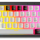 Teclado Gamer Mecánico Zifriend Ag61 Español Black Switches Retroiluminado Rainbow 62 Teclas 60% Compacto Interruptores Intercambiables En Caliente Hot Swap
