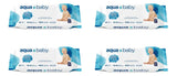 4 Pack Toallitas Húmedas De Agua Aqua Baby 240 Unidades 4 Pack Pañitos Húmedos