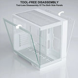 Sevenhero H602 Atx Funda Para Pc Con 5 Ventiladores Argb De