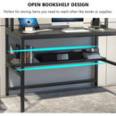 Escritorio Para Computadora Con Gabinete Y Estanterías