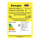 Estufa De Empotrar Tandoori Cristal 66x54 Gas Natural Haceb Color Negro